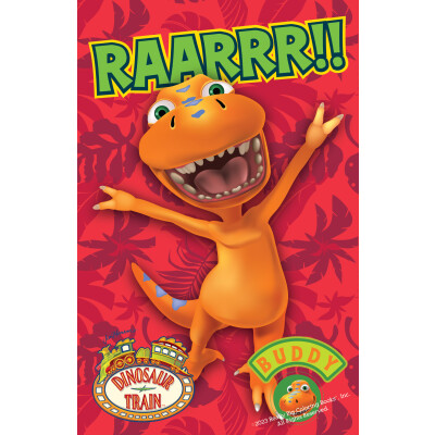 Dinosaur Train Buddy Greeting Card