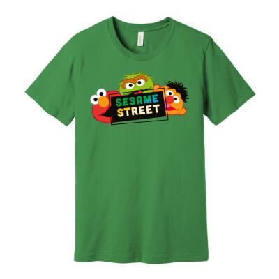 Sesame Street Trio Adult T-Shirt