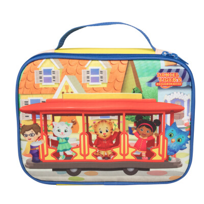Daniel Tiger Lunch Box Sleeve - Trolley and Friends