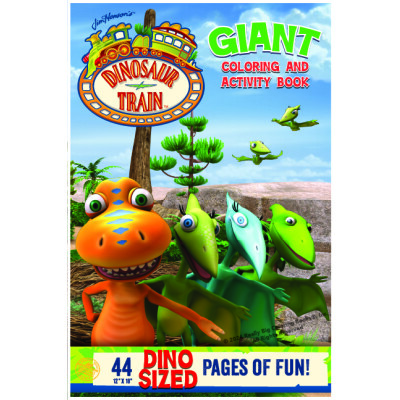 Dinosaur Train Giant Coloring Book