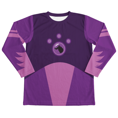 Grey Wolf Creature Power Suit  Top - YOUTH