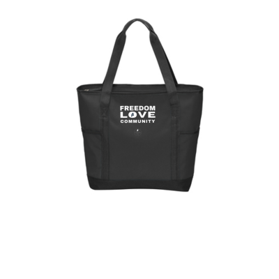MSU Freedom Embroidered Tote