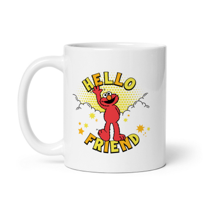 Sesame Street Elmo Hello Friend Mug