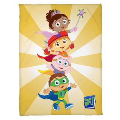 Super WHY! Super Readers Fleece Blanket (30"x40")