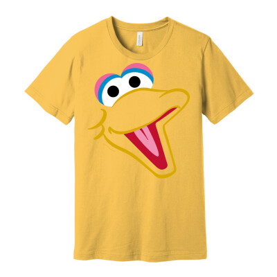 Big Bird Face Adult T-Shirt