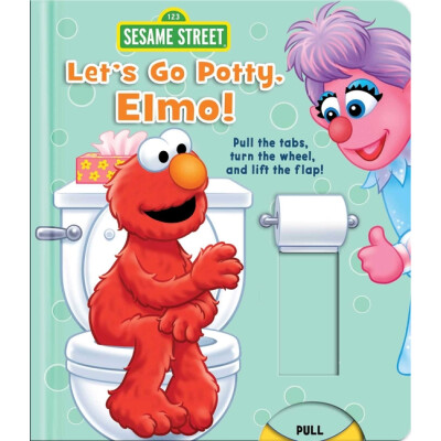 Sesame Street: Let's Go Potty, Elmo! Board Book