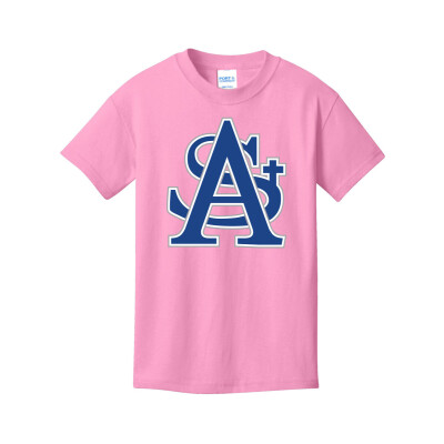 Port & Company Youth Cotton Tee - The Pink Collection
