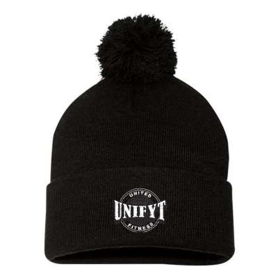 UniFyt Pom Pom  Knit Beanie