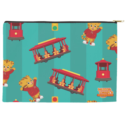 Daniel Tiger & Trolley Accessory Pouch (8.5" x 6")