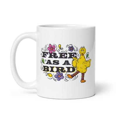 Sesame Street Big Bird Free as a Bird Mug