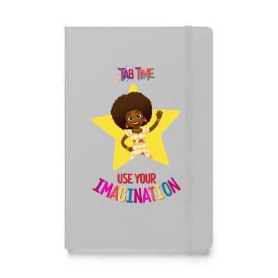 "Use Your Imagination" Ms. Tab Hardcover Journal