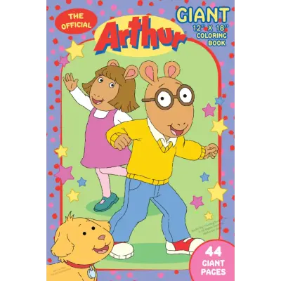 The Official Arthur Giant 12x18 Coloring Book