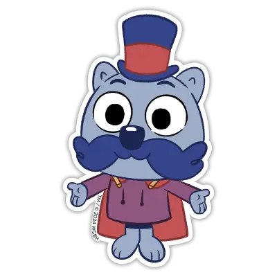 Malik the Magnificent Sticker