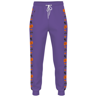 Wild Kratts Pumpkins and Bats Purple Sweatshirts and Joggers