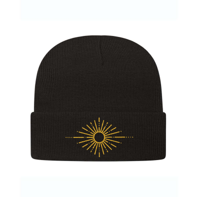 Embroidered Knit Beanie or Similar