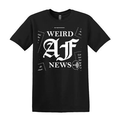 Weird AF News Men's Logo T-Shirt 1-Sided