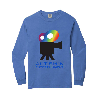 AIE Official Logo product Comfort Colors  Heavyweight Ring Spun Long Sleeve Tee