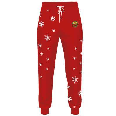 Wild Kratts Creature Christmas Red Joggers - TODDLER