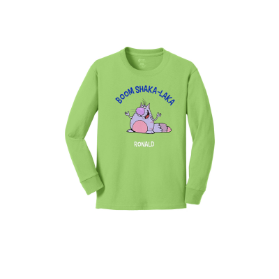Ronald Catchphrase Youth Long Sleeve Tee