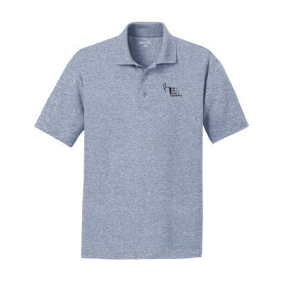 Men's Embroidered Ultrafine Mesh Polo