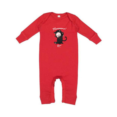 Kewpie® / Meoow - Rabbit Skins - Infant Long Legged Baby Rib Bodysuit