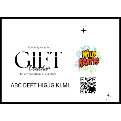 Wild Kratts Gift Card  $25 - $250