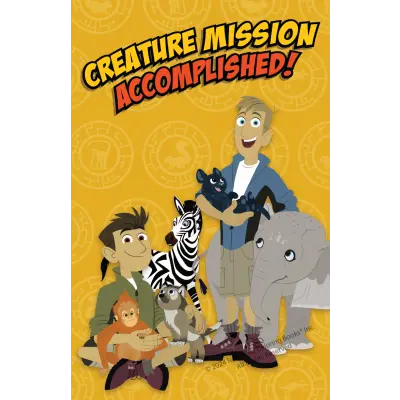 Wild Kratts "Creature Mission Accomplished" Greeting Card