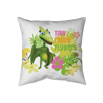 Dinosaur Train - Throw Pillow - Two-Sided Spun Polyester - Assorted Sizes (14x14, 16x16, 18x18, 20x20, 26x26)