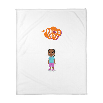 Rafia Fleece Blankets - (50" x 60")