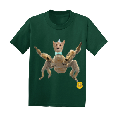 Odd Squad Spider Cat Creature Kids Tee