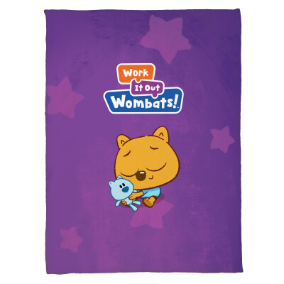 WORK IT OUT WOMBATS! Zeke Blanket