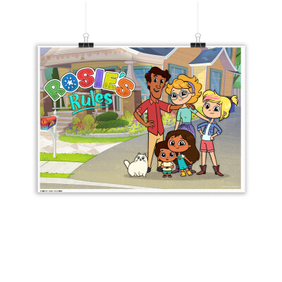 Rosie's Rules Fuentes Family Landscape Poster (23.4" x 33.1")