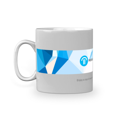 A Cup of Media Disruption - 11oz White Ceramic Mug