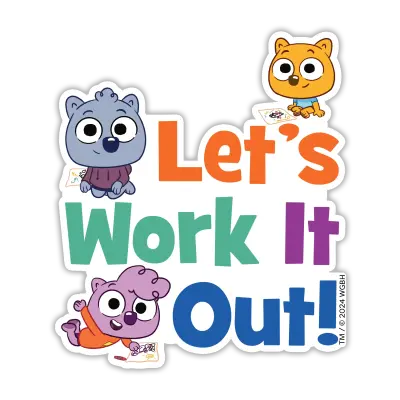 Let's Work It Out! Sticker
