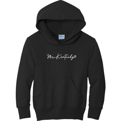 NEW Mr_Kentucky24 Embroidered Kids' Core Fleece Pullover Hooded Sweatshirt