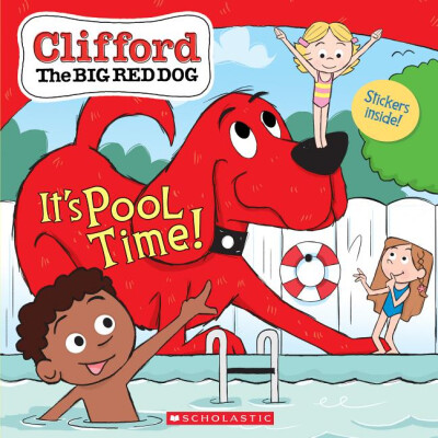 It's Pool Time! | Clifford the Big Red Dog | Softcover Book