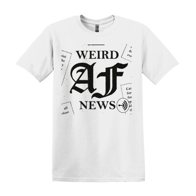 Weird AF News Men's Logo T-Shirt 1-Sided
