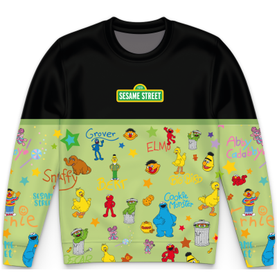 Sesame All-Star Doodles Matching Separates - Toddler to Adult