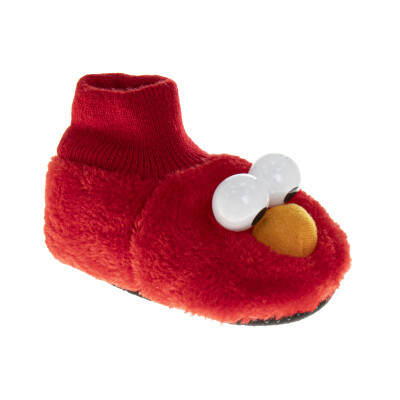 Sesame Street Kids Curious Elmo Dual Sizes Slippers (Toddler/Little Kids)