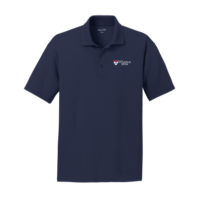 Wharton WG'86 Classic Logo "With" (the Apostrophe) Men's Ultrafine Mesh Polo