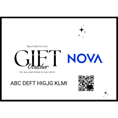 NOVA e-Shop Gift Card  $25 - $250
