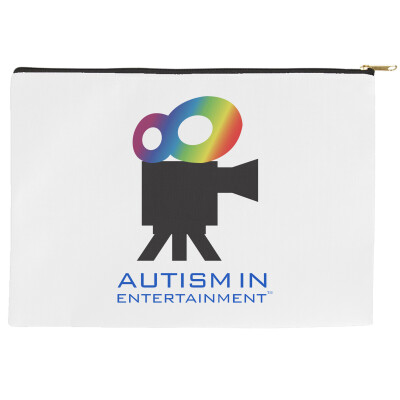AIE Official Logo product Accessory Pouches - Black Zipper  12.5" X 8.5"
