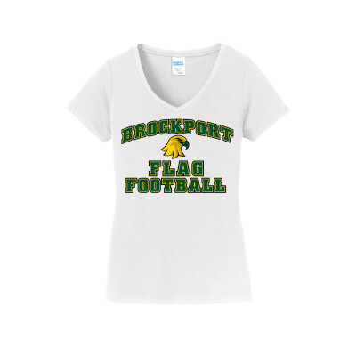 Brockport Flag Football- Women's Standard V-Neck