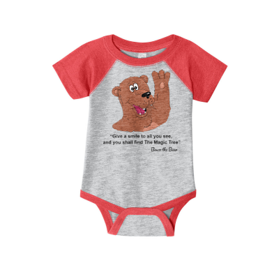 Bosco the Bear Onesie - Positive Attitude