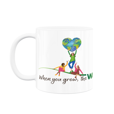 White Jumbo Mug -  20oz
