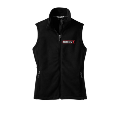 Embroidered Women's Fleece Vest (JRM 25)