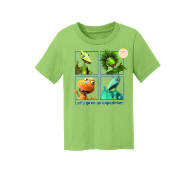 Dinosaur Train Expedition Toddler Short Sleeve Tee