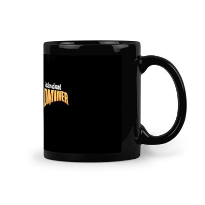 AABB Goldminer 11oz Black Ceramic Mug
