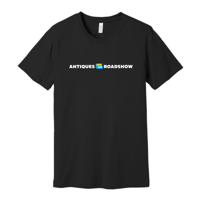 ANTIQUES ROADSHOW White Logo Adult T-shirt