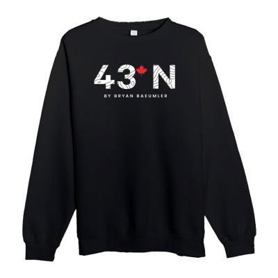 43°N Limited Edition Topography Crew